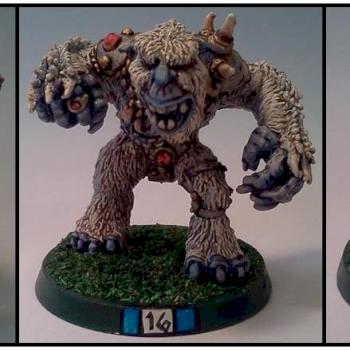 Blood Bowl Norse Yehtee by Lou Rollins