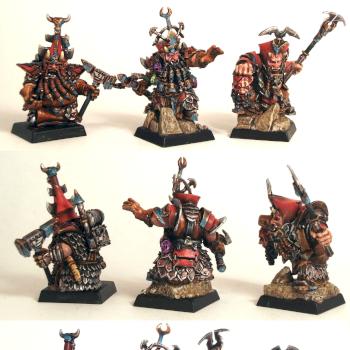 CHAOS DWARF DAEMONSMITHS by Toadpainter