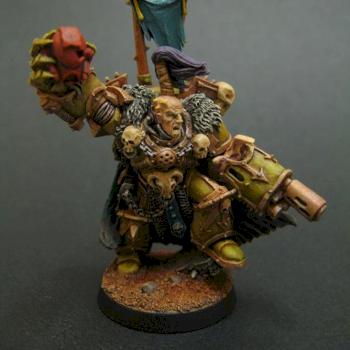 Chaos Space Marines - Nurgle Lord by Muzzle