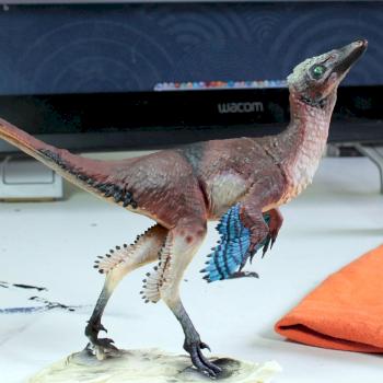 David Krentz´s Troodon WIP by dancing platypuss