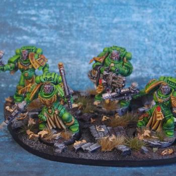 Salamanders Sternguard Veterans by PowerhouseMiniatures