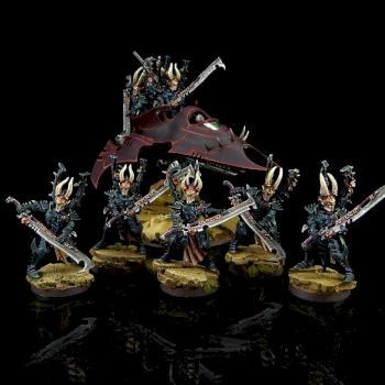 Dark Eldar Incubi by MitchStevensMinis