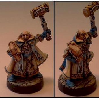 Warhammer Quest/Fantasy Warrior Priest by Lou Rollins