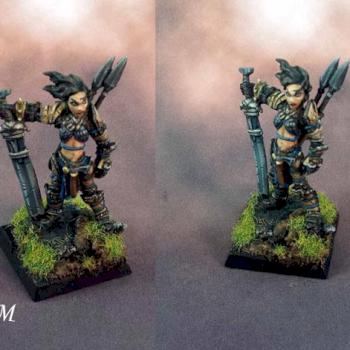 Amiri, Iconic Barbarian by StillLifeMiniatures