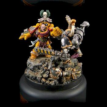 Vladimir Pugh Imperial Fist Chapter Master by MitchStevensMinis