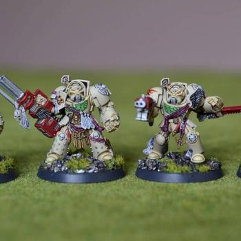 Deathwing Terminator Squad by Sttuoc