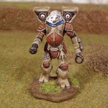 Clan Ghost Bear 28mm Elemental by Ross Koga