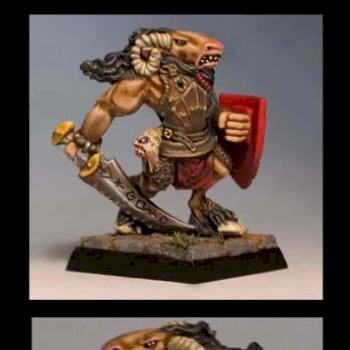 Mordheim Chaos Beastman by Baz