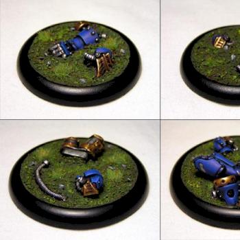 Warmachine: Cygnar Jack Wreck Markers by Robinator