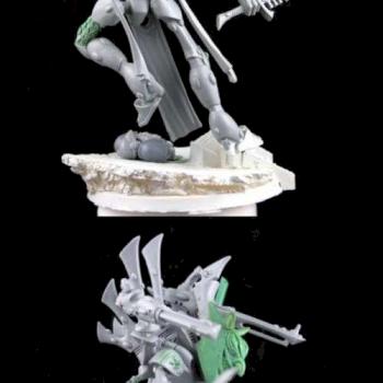 Eldar Wraithlord - converted by GRYTZminis