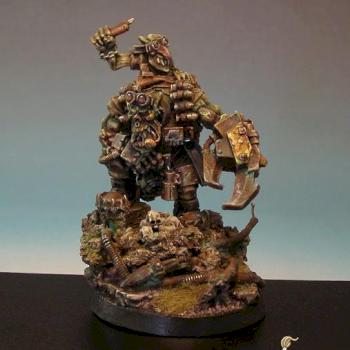 Ork Kommando Nob with Power Claw by The Dwarf s Workshop