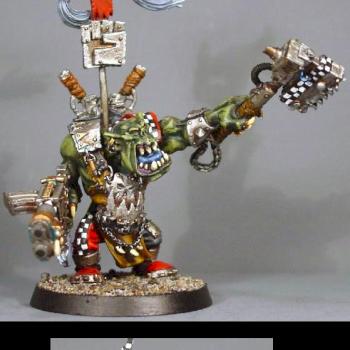 ork warboss WwAaaagG !!!!!!!!! by bluemoonminiatures