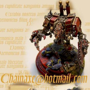 Khorne Dread by chainaxe