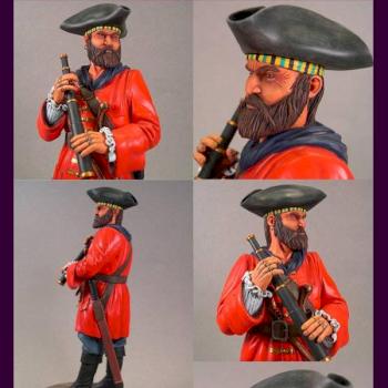 Verlinden Pirate Captain 200mm ( Repost ) by cfwheeler58