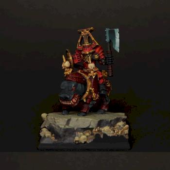 Nostalgic Chaos Knight on Juggernaut (Oldhammer) by atgill