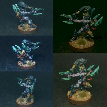 Dark Eldar Wych by AlvaroSolid