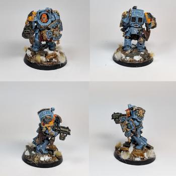 Space Wolf, Wolf Guard Terminator by Blackmane