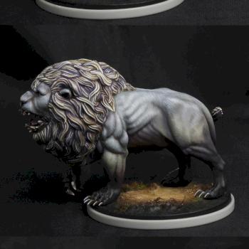 White Lion by Manu Miniatures