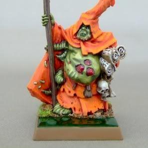 Warriors of Chaos - Nurgle Sorceror by BeastMum