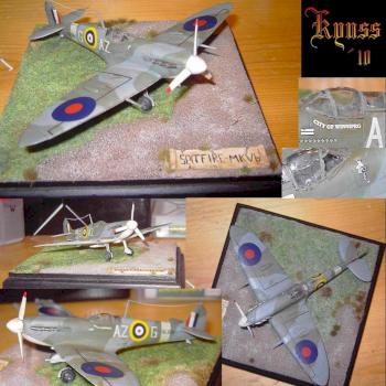 Supermarine Spitfire MK V - b by Kyuss