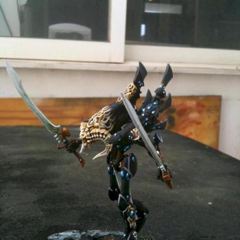 Altanasar Craftworld Wraithlord 1. by krommeldar