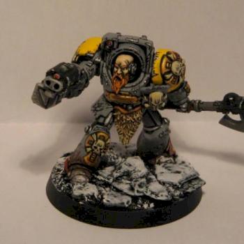 Space Wolves Terminator by Ammi