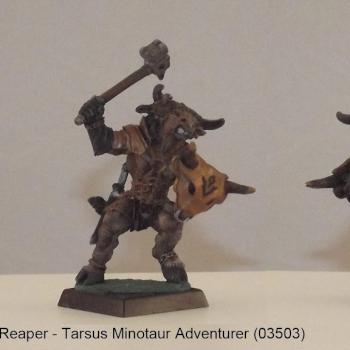 Tarsus Minotaur Adventerer by wyrmwren