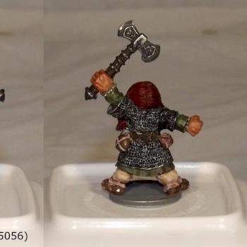 Dwarf Warrior (female) by wyrmwren