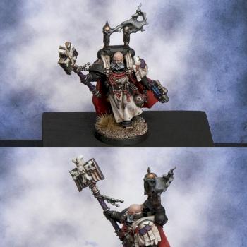 Black Templars Chaplain by munger