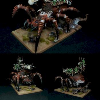 Orcs & Goblins Arachnarok Spider by Gary Connell