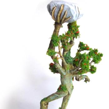 Ent on rectangular base for Kings of War by Noggin