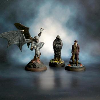 Cthulhu Mythos Lovecraft - Gargoyle, Cultist, FBI Agent Roland Banks by Mark77