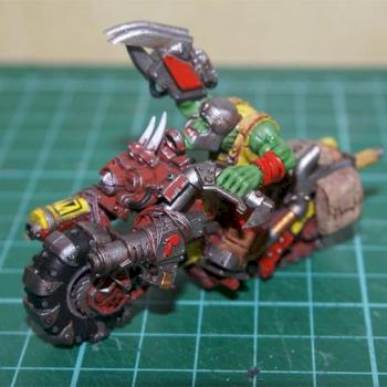 Ork biker 1 by deadkingsrise