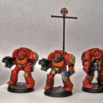 Space Hulk - 2nd edition - Blood Angels Terminators by Dreamfish