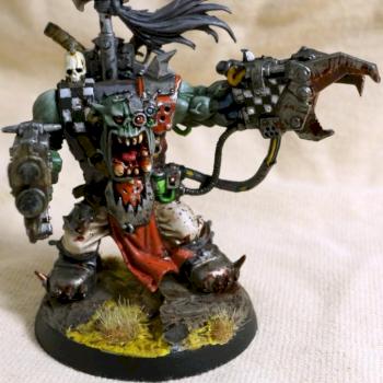 warhammer 40k Ork Warboss by oscarsammuel