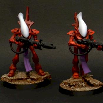 Eldar Wraithguards by Cliff1995