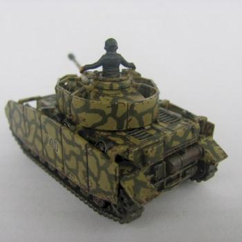 Pz. IV AusF.H (Pz.Bef.) Scale 1/100 by Kuzmich