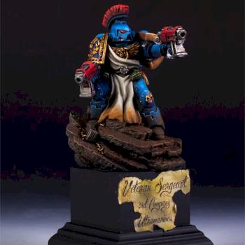 Veteran Sergeant 2nd company Ultramarine by ichibanpainting