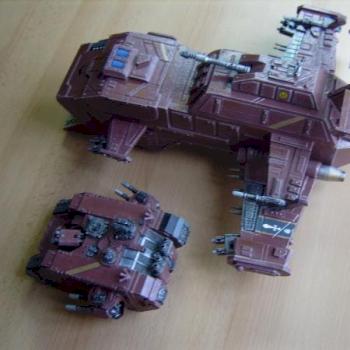 Totaly Scrachbuilt Thunderhawk by Emperors Servant