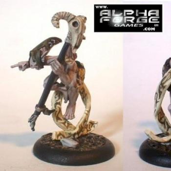 Yagamuna 'deep goblin' shaman from Alpha Forge Games by Lord Shoggoth