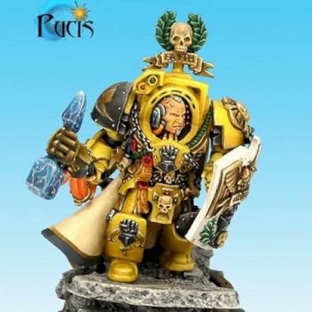 Imperial Fists Captain Lysander by pucis