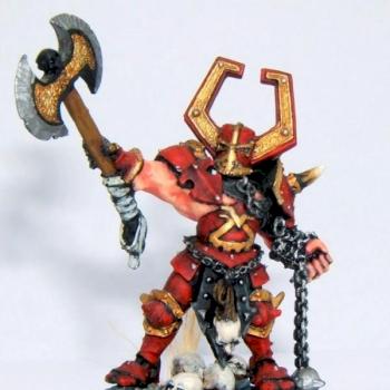 Khorne Warlord by mysticsage