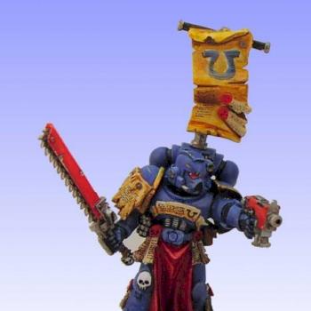 Ultramarine Sergeant by hakoMike