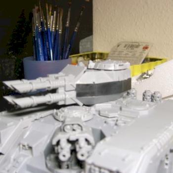 Walking Death Guard  Landraider 2 Turret by SgtHudson