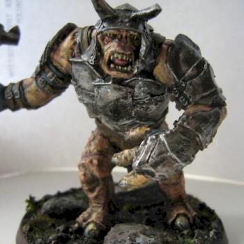 Finished Mordor Troll by Dictionaryeater