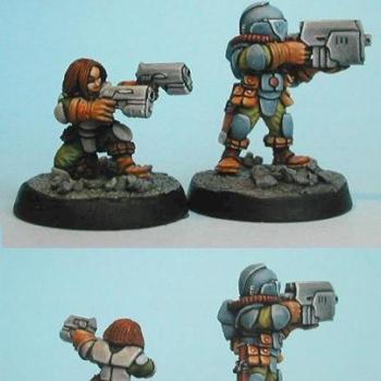 Sven and anna, Grymms from Hasslefree miniatures. by Mix