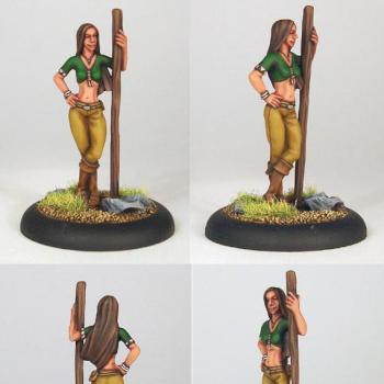 S'Onna: Half Elf Spiritbinder by SJB