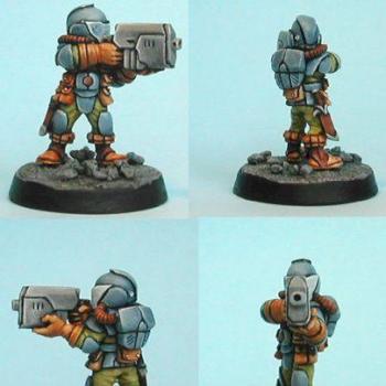 Sven, Grymm from Hasslefree miniatures. by Mix