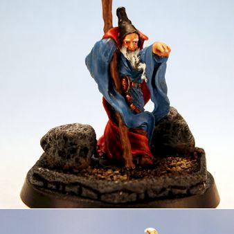 Old Ral Partha wizard by Grumb