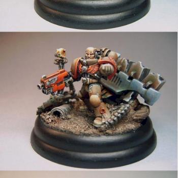 sergent space marine with necron by fix